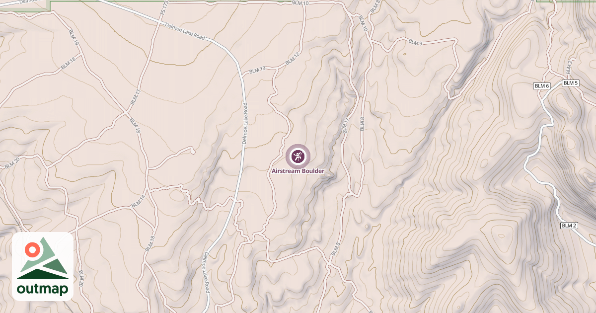 Map of Airstream Boulder