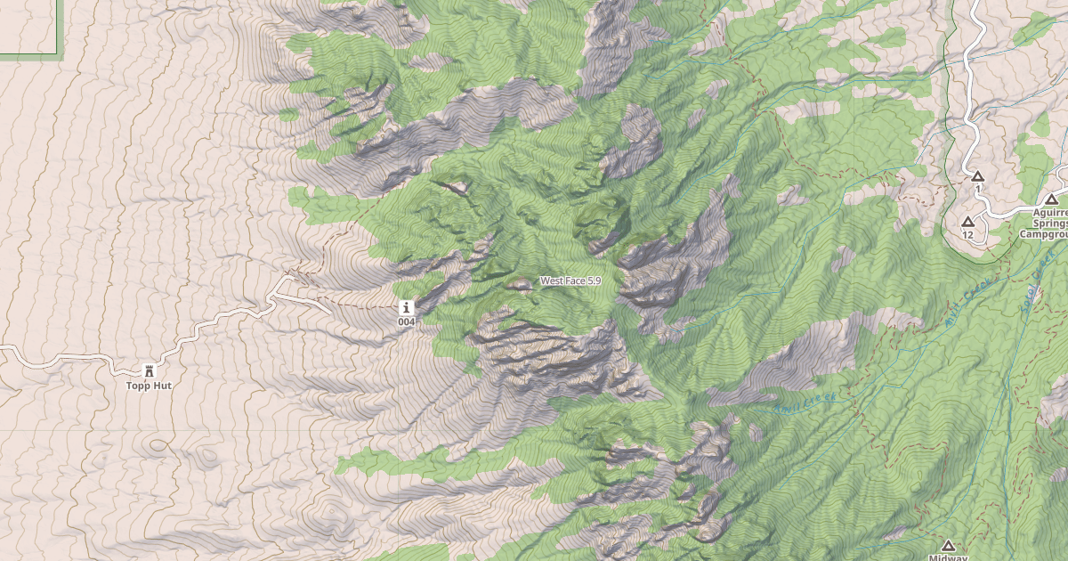 Map preview of West Face