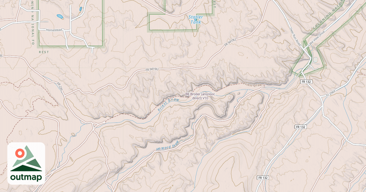 Map of BK Broiler (anorexic direct)