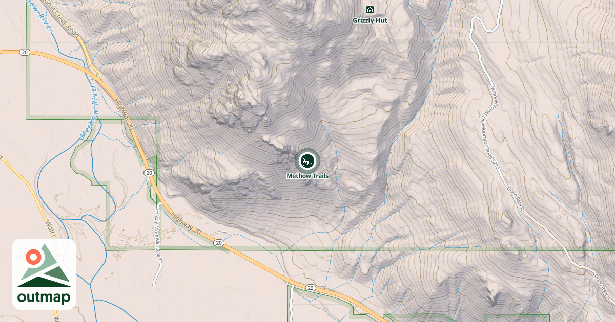 Map of Methow Trails