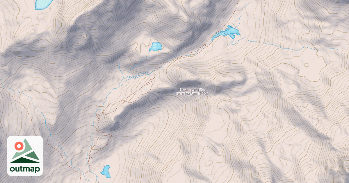 Map of Escape From the lemming Ranch