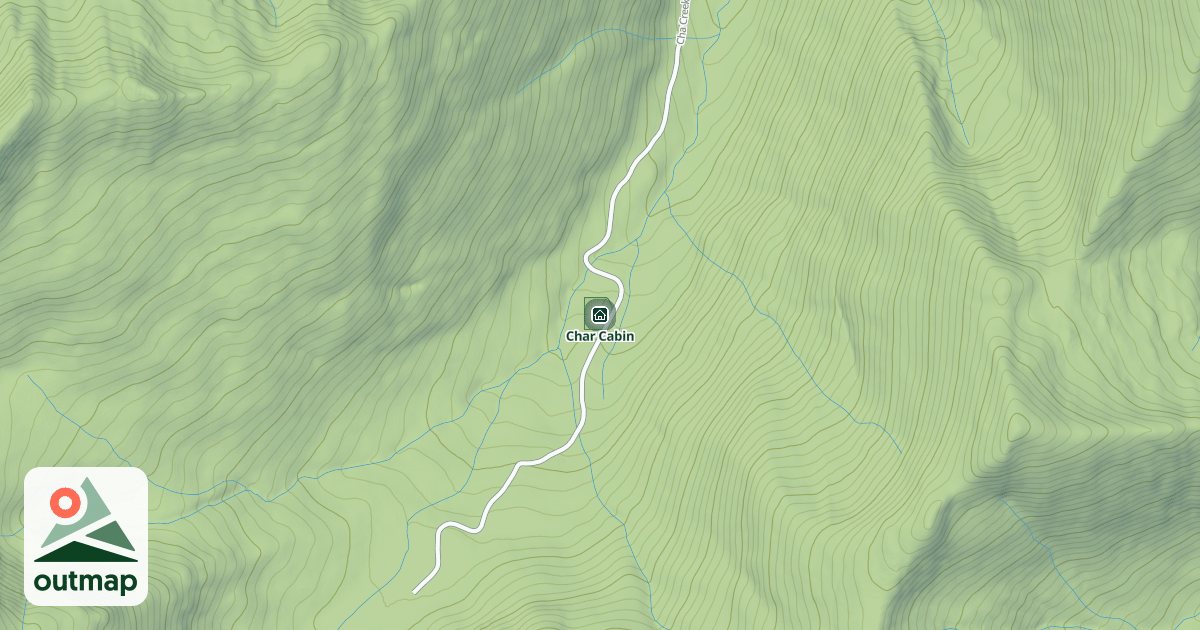 Map of Char Cabin