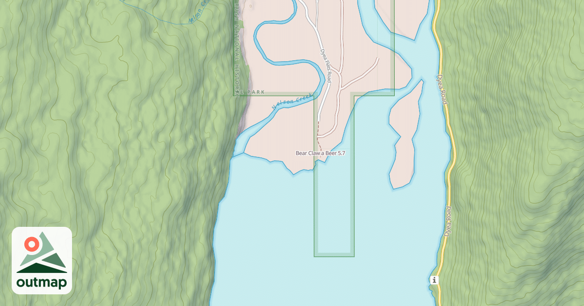 Map of Bear Claw a Beer