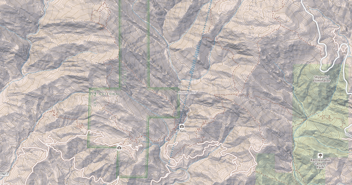 Map preview of Postman