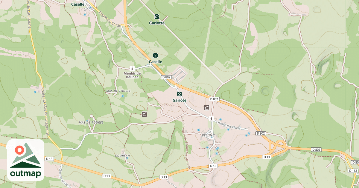 Map of Gariote