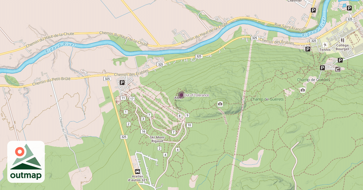 Map of Out of Tolerance