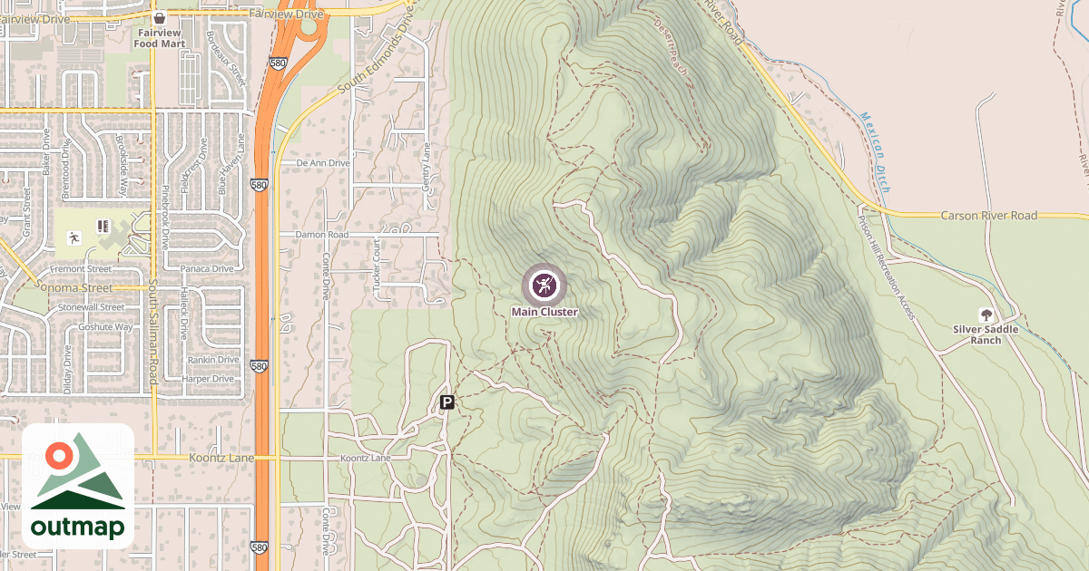 Map of Main Cluster