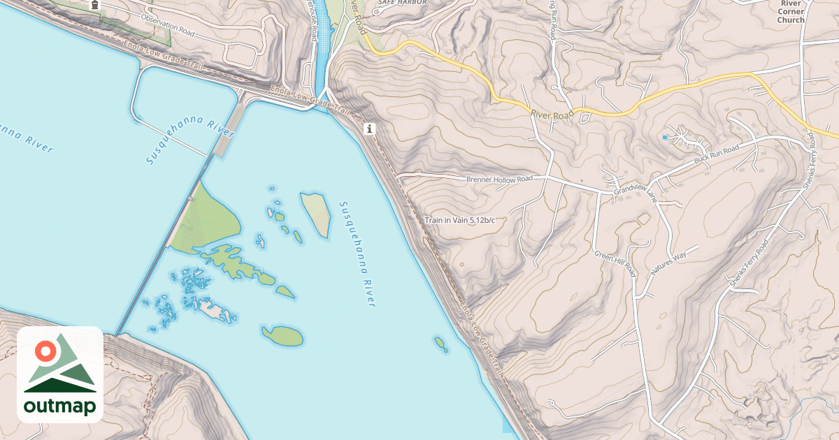 Map of Train in Vain