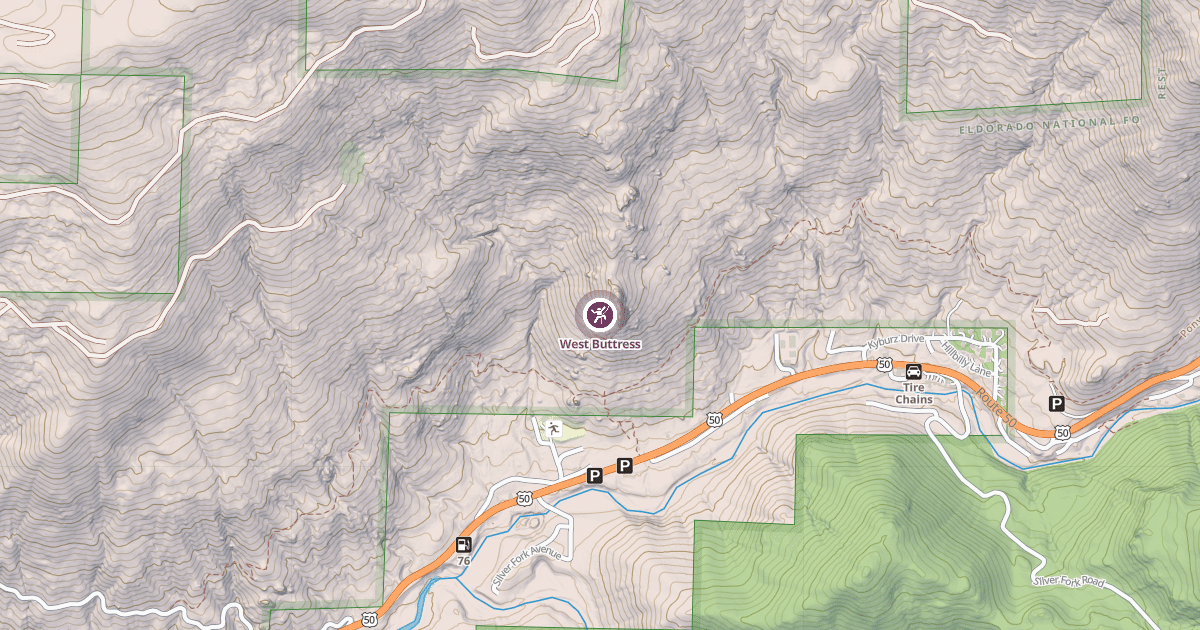 Map preview of West Buttress