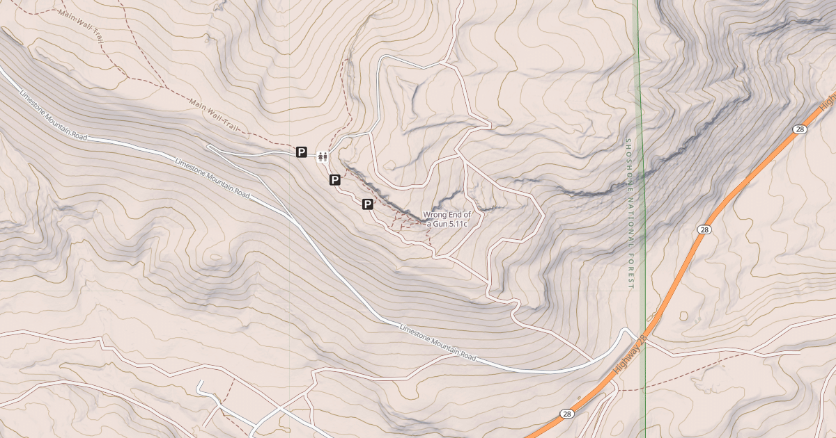 Map preview of Wrong End of a Gun