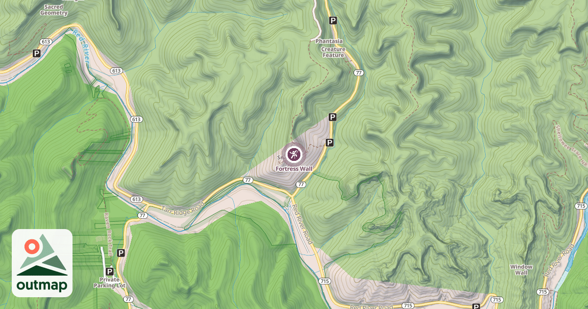 Map of Fortress Wall