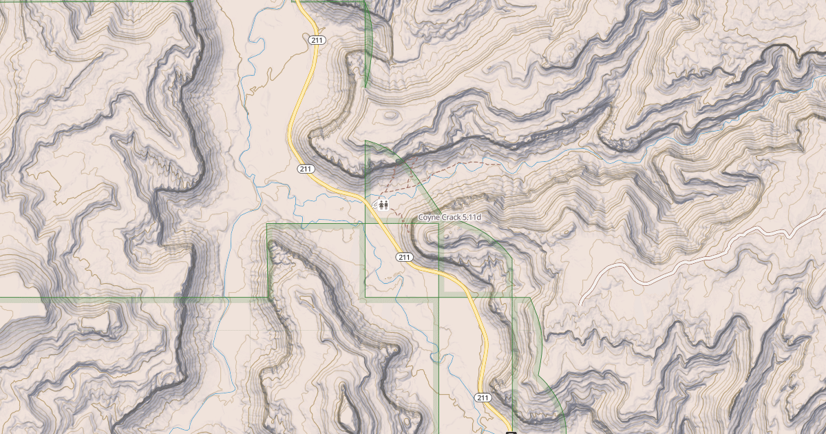 Map preview of Coyne Crack