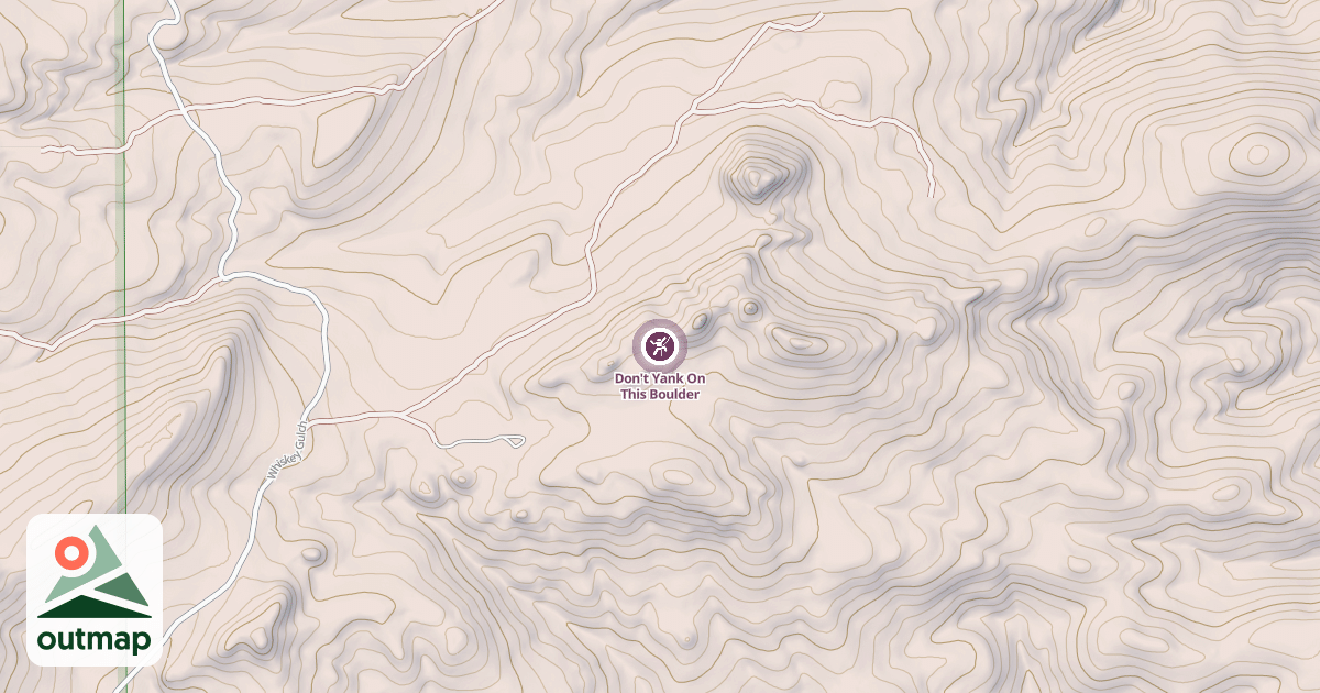 Map of Don't Yank On This Boulder