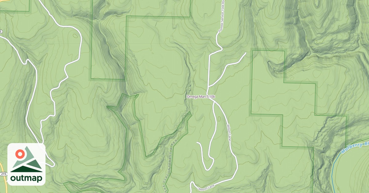 Map of Omega Man