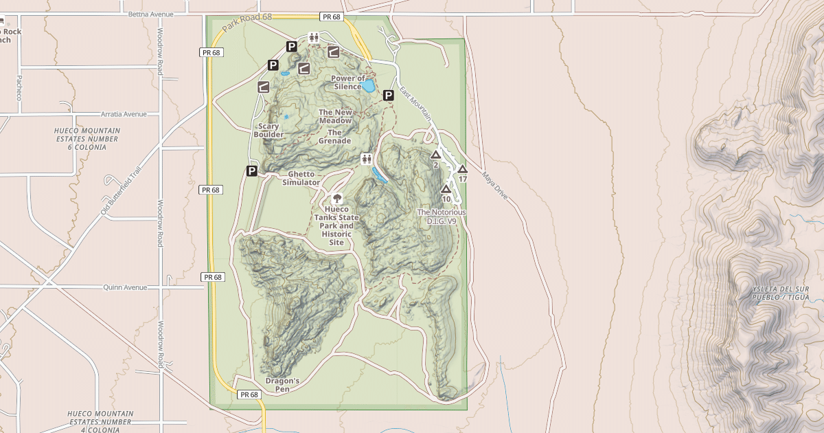 Map preview of The Notorious D.I.G.