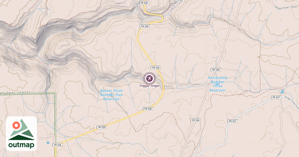 Map of Trigger Finger