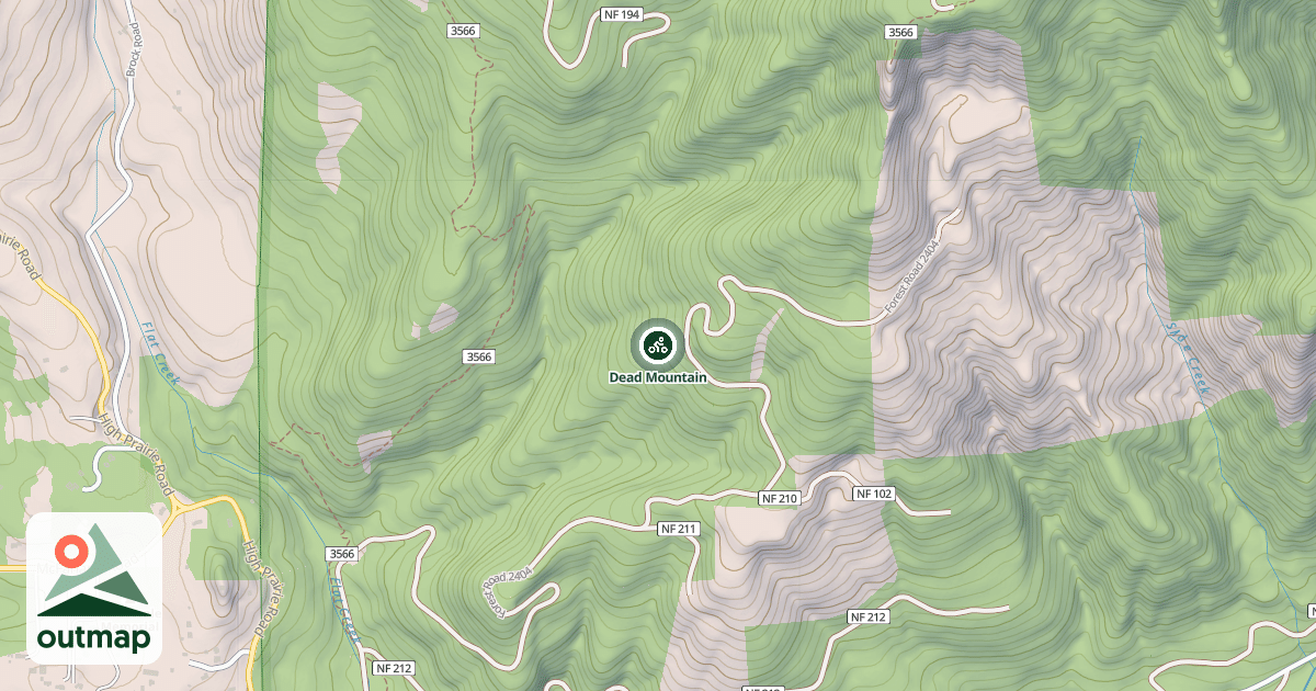 Map of Dead Mountain