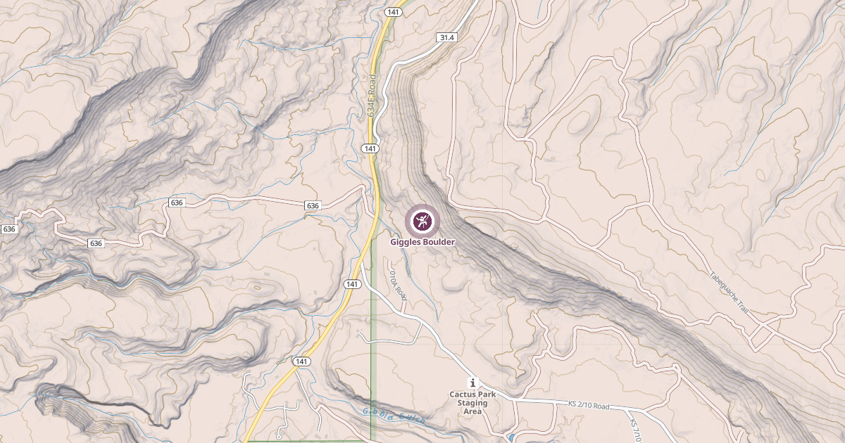 Map preview of Giggles Boulder