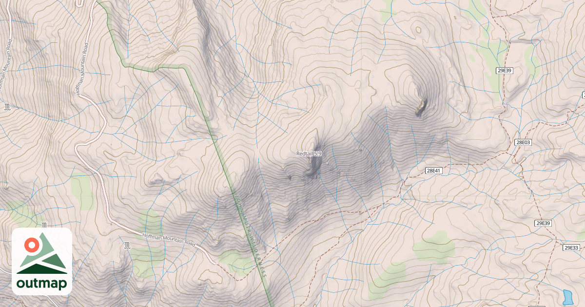 Map of Redtail