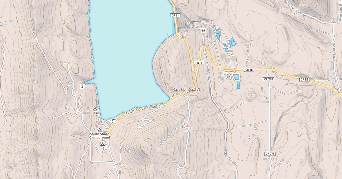 Map preview of Cave Man Crawl