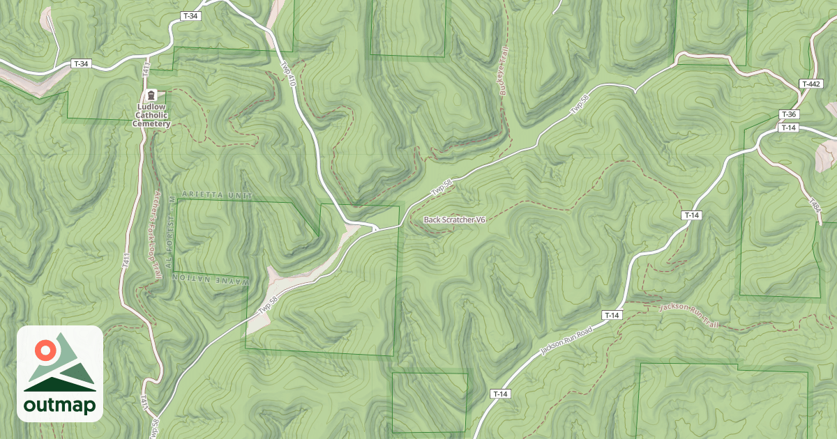 Map of Back Scratcher