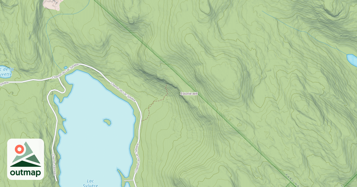 Map of Estonie