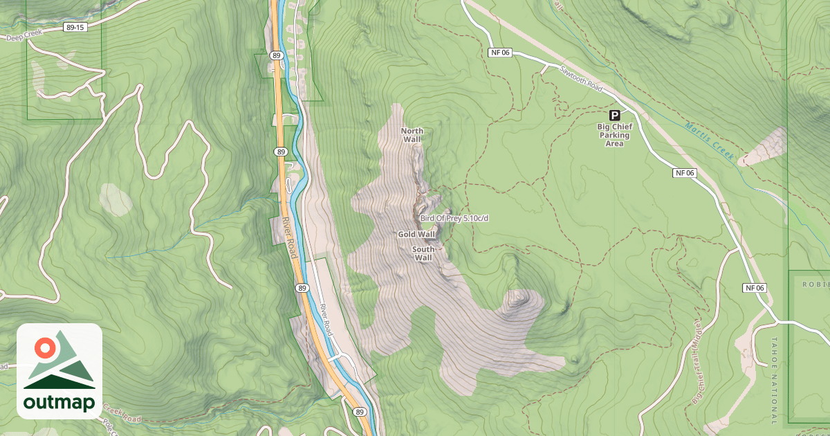 Map of Bird Of Prey
