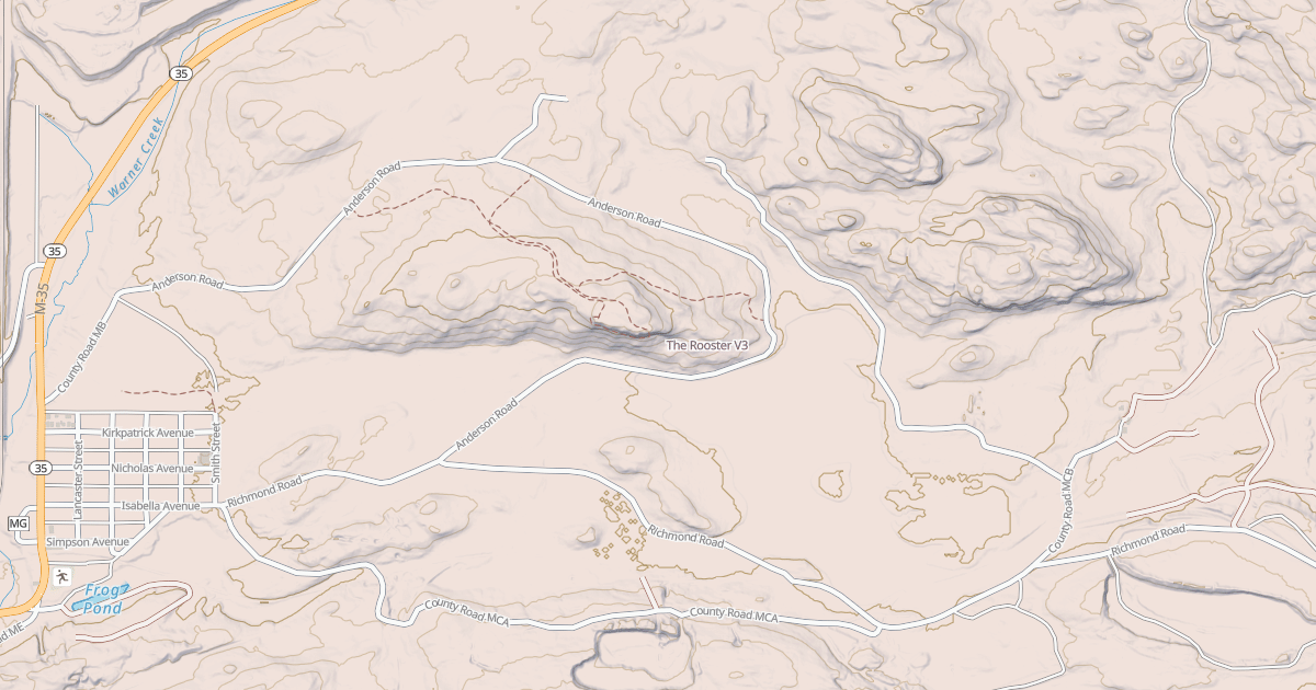 Map preview of The Rooster