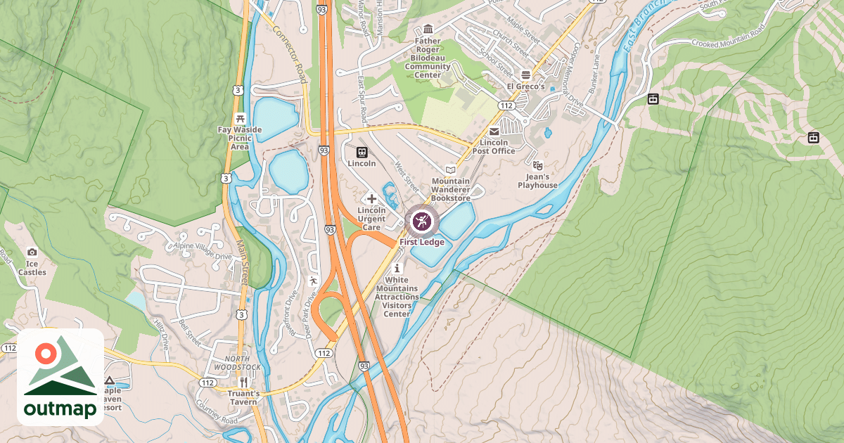 Map of First Ledge