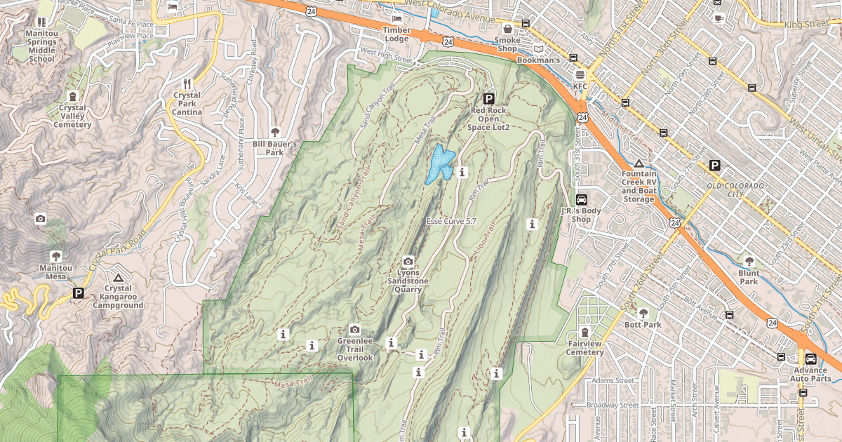 Map preview of Esse Curve