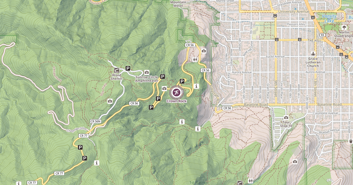 Map preview of Crown Rock