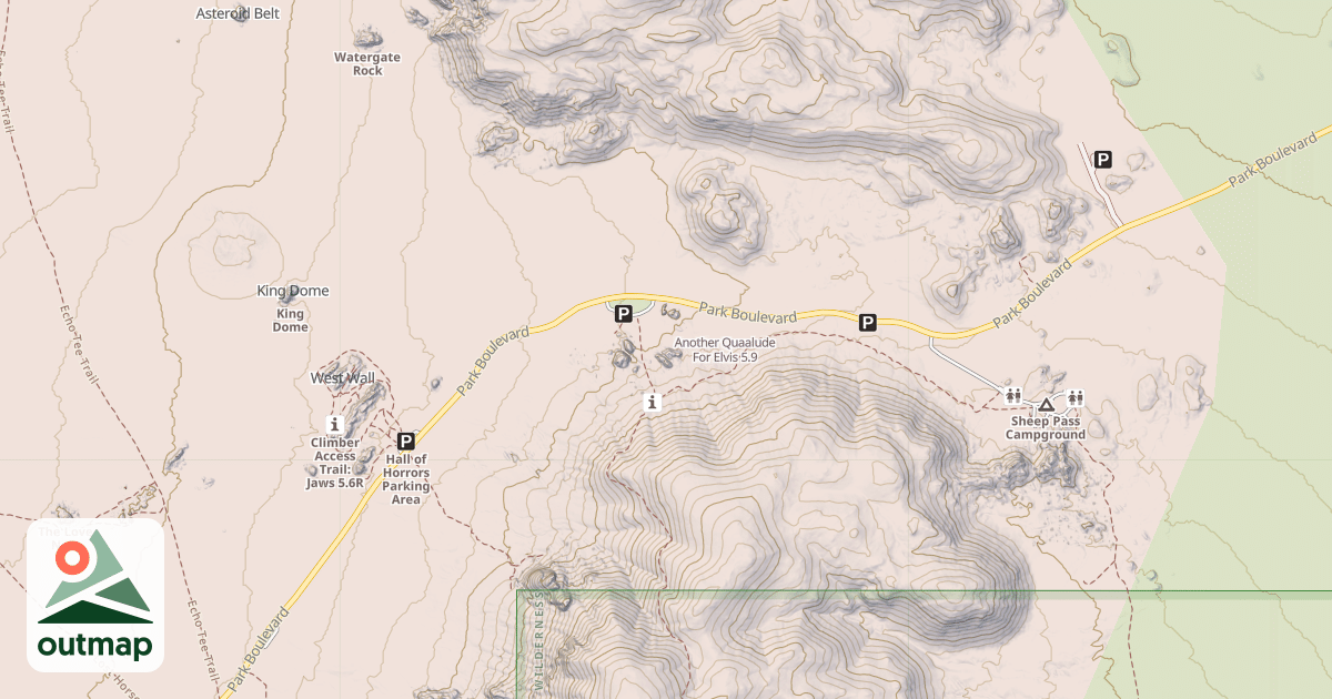 Map of Another Quaalude For Elvis