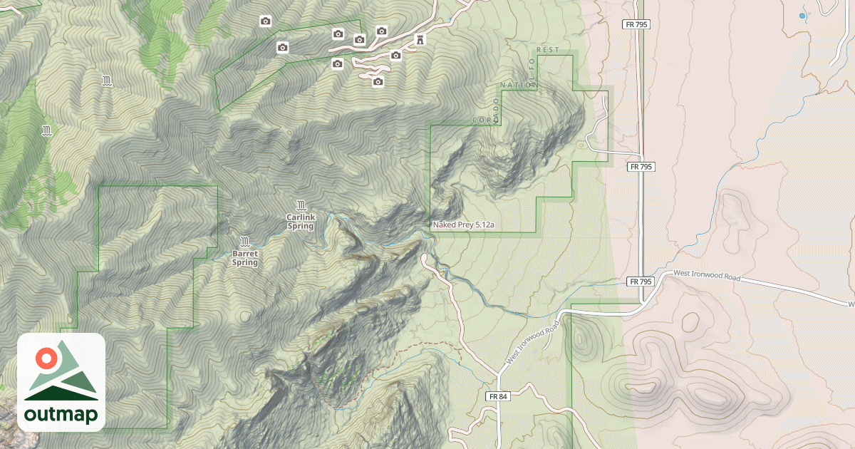 Map of Naked Prey