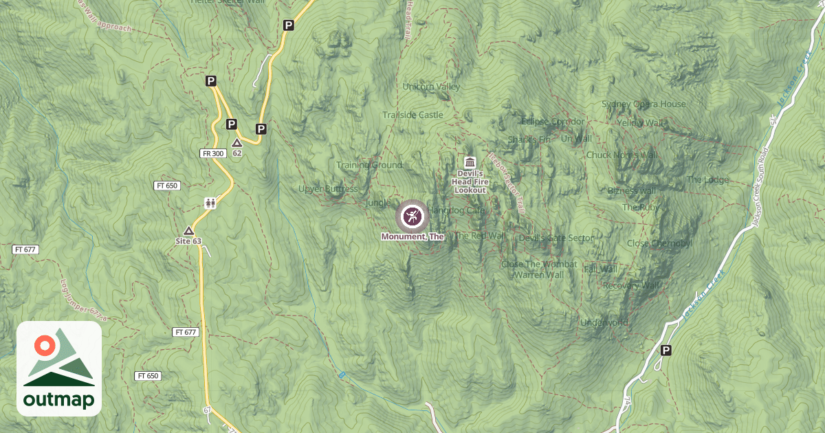 Map of Monument, The