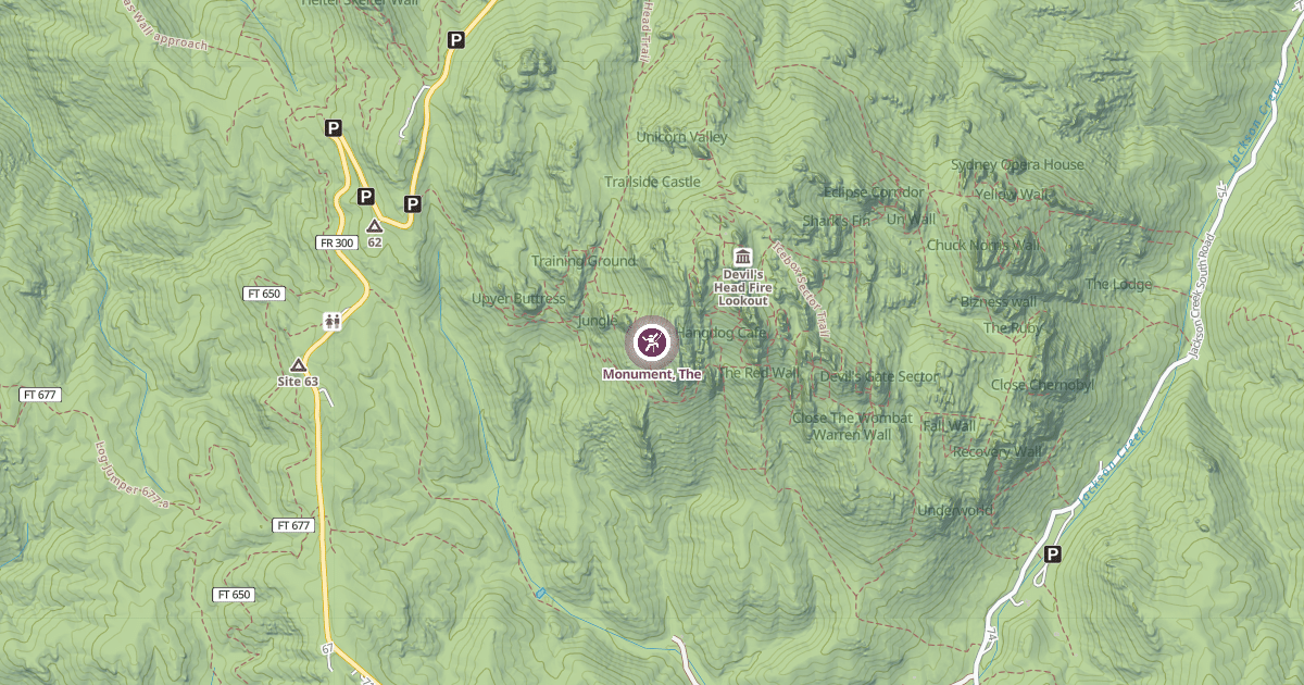 Map preview of Monument, The