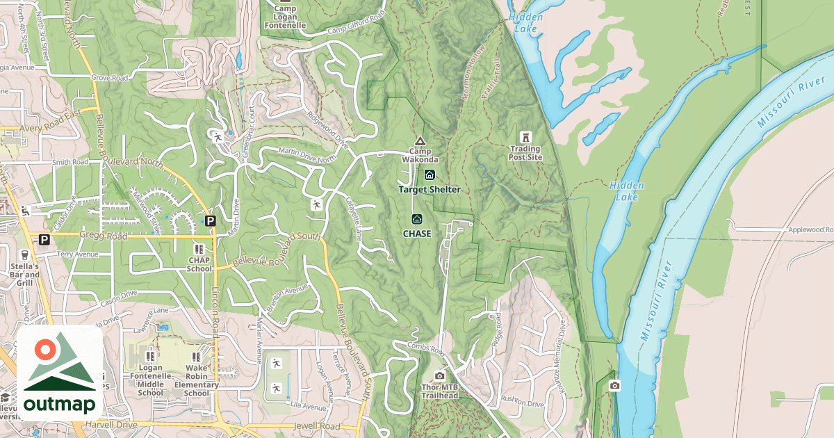 Map of CHASE
