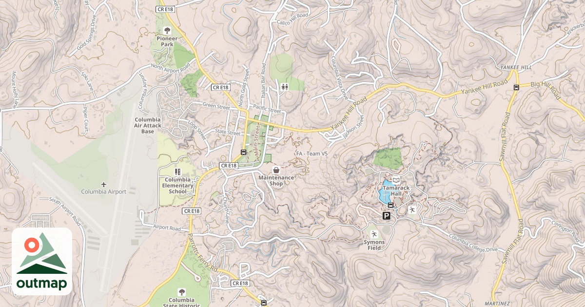 Map of FA - Team