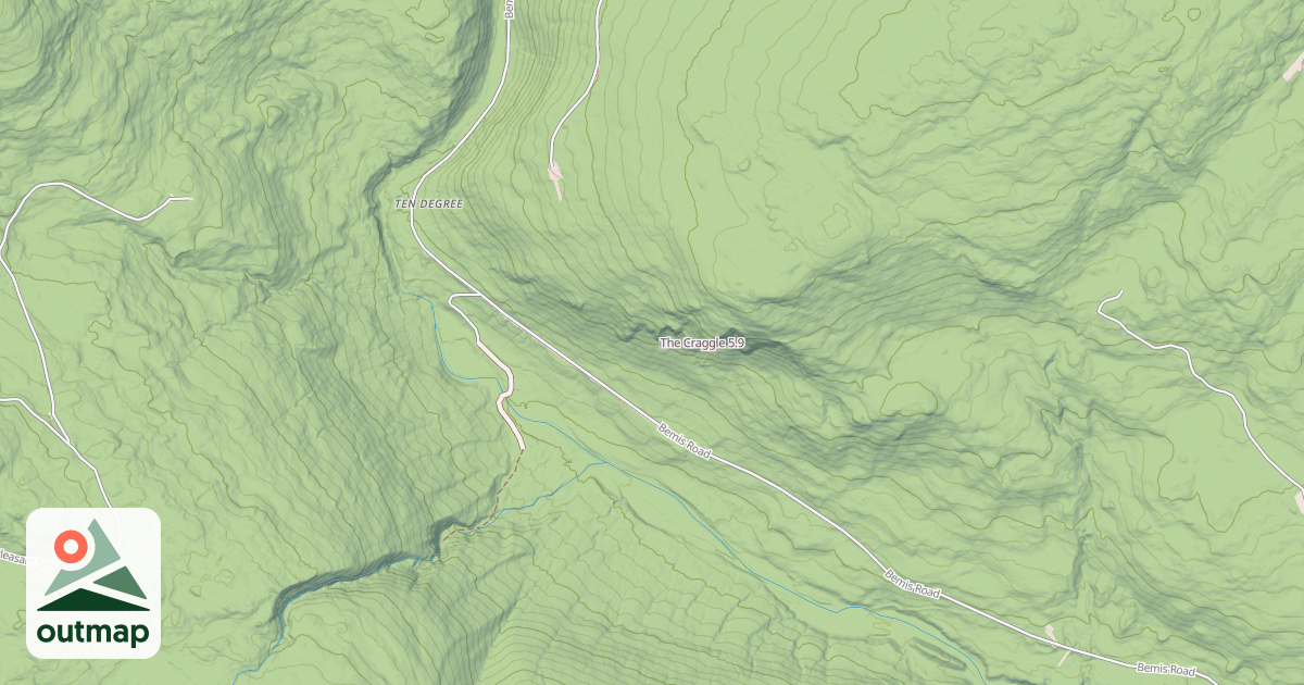 Map of The Craggle