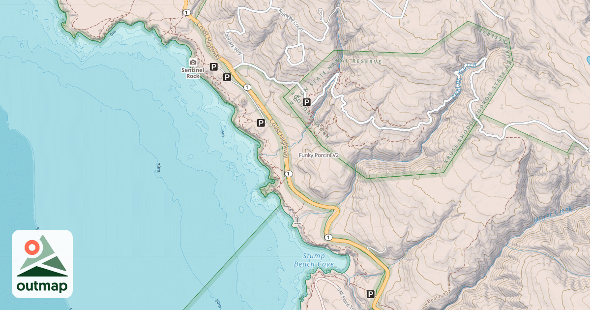 Map of Funky Porcini