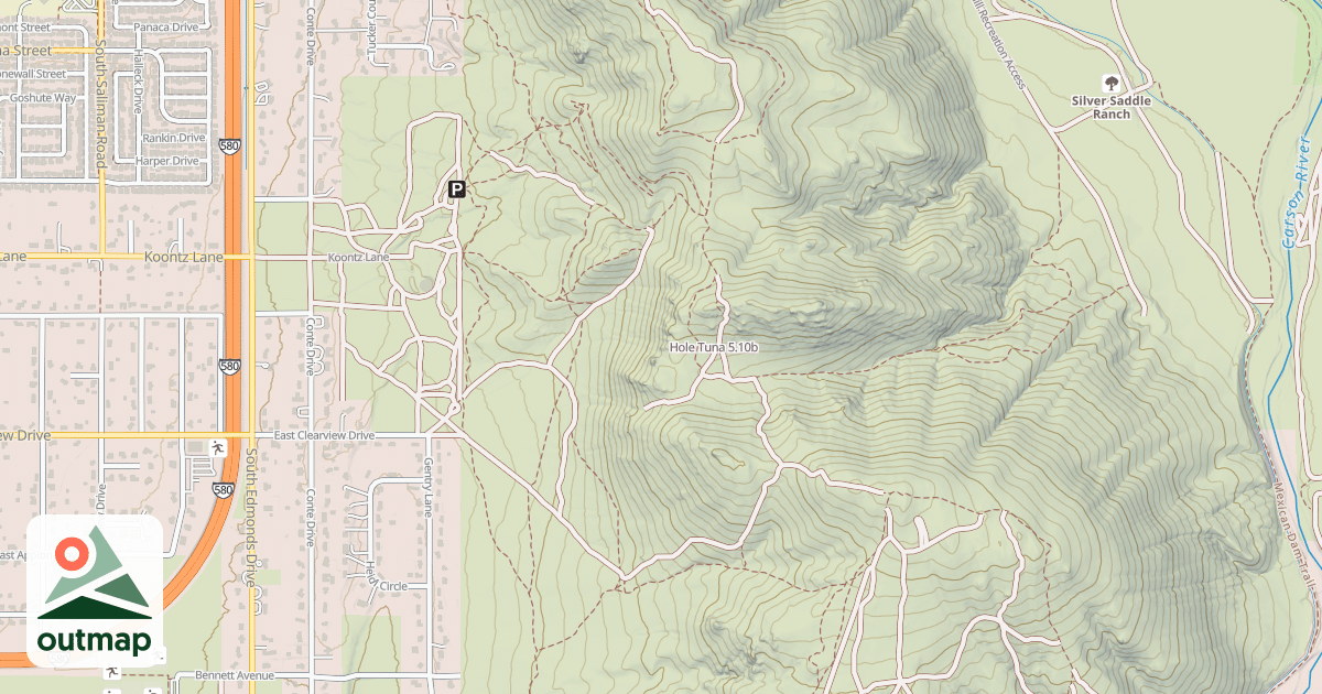 Map of Hole Tuna