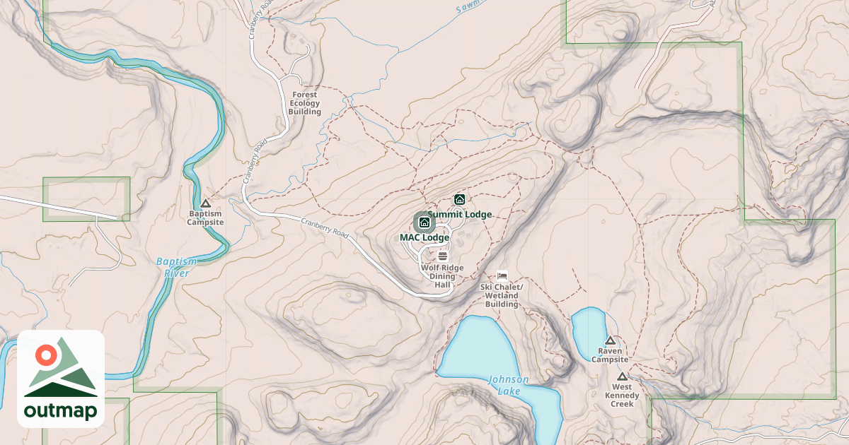 Map of MAC Lodge