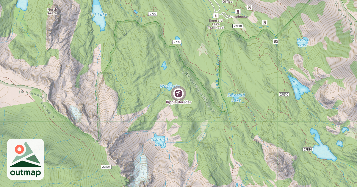 Map of Ripple Boulder