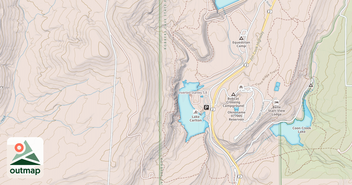 Map of Inverted Stanley