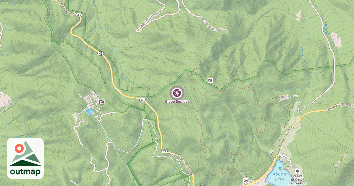 Map of Globe Boulder