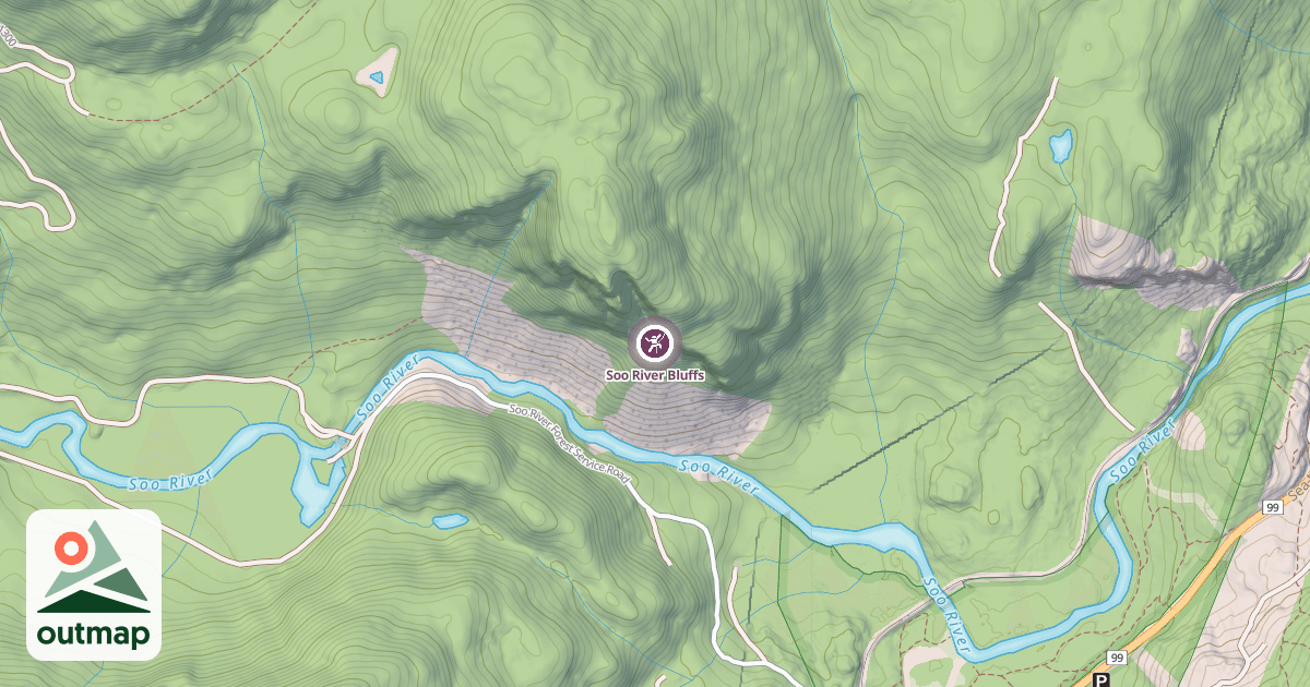 Map of Soo River Bluffs