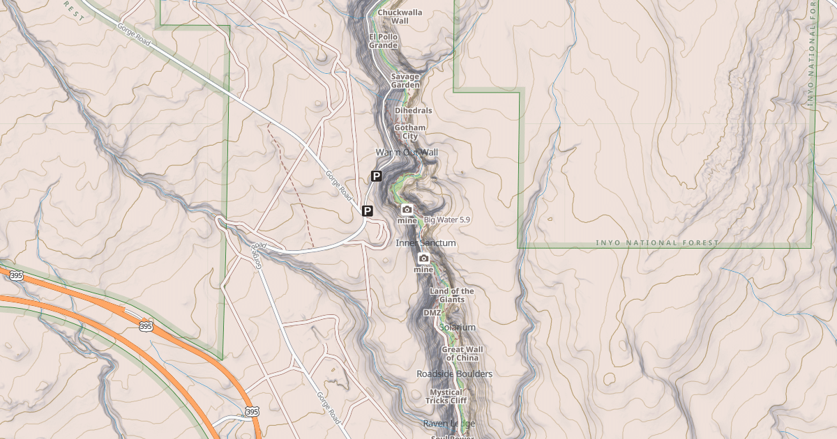 Map preview of Big Water