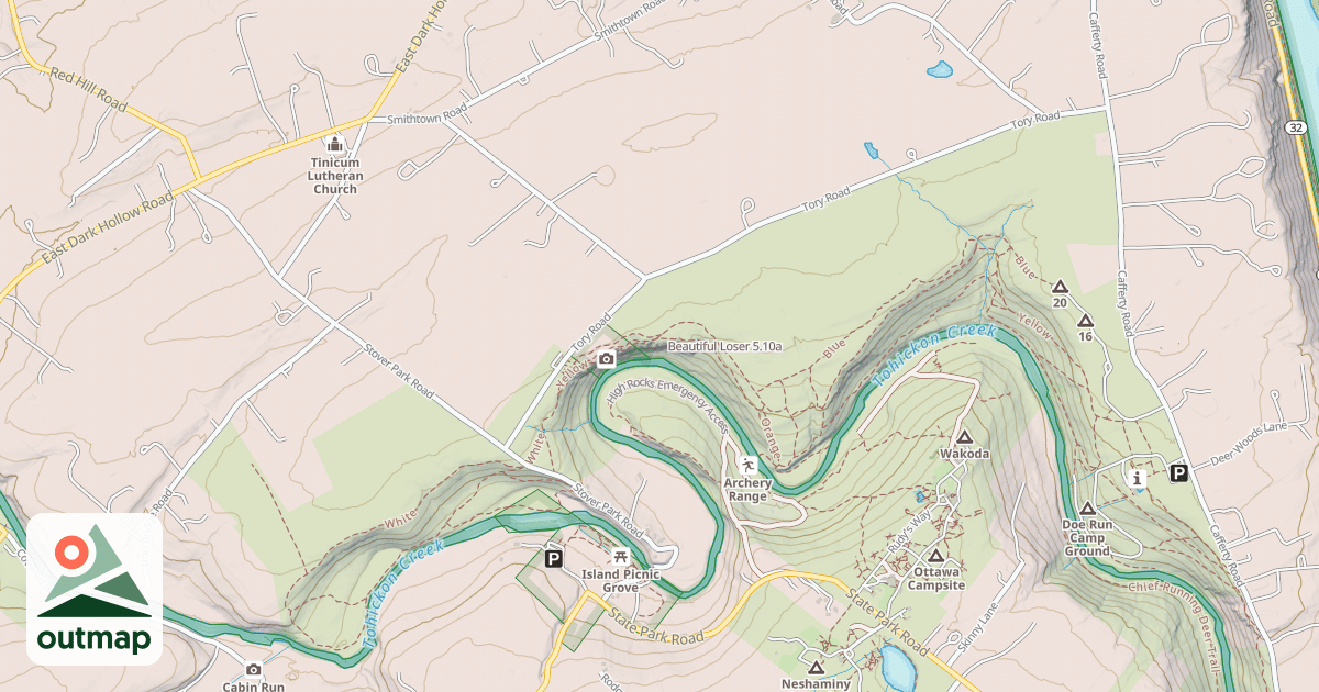 Map of Beautiful Loser