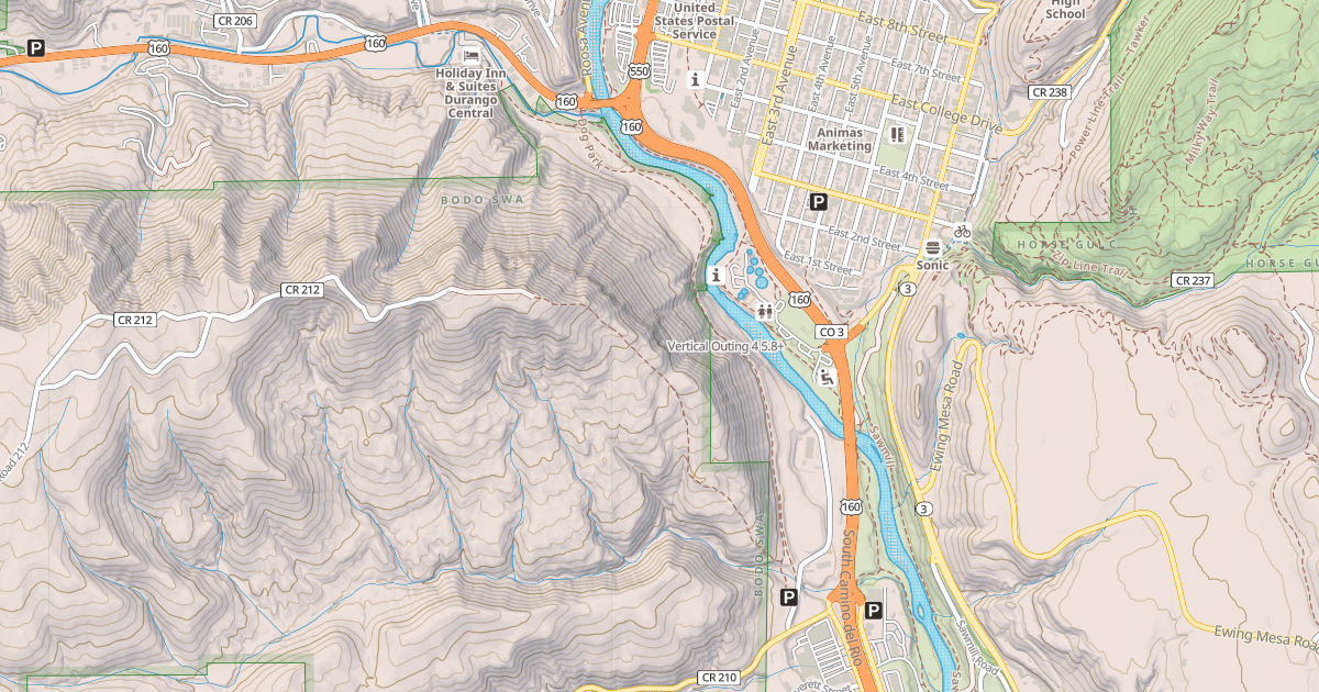 Map preview of Vertical Outing 4