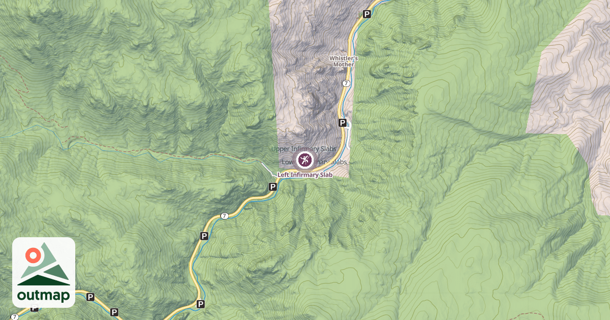 Map of Left Infirmary Slab