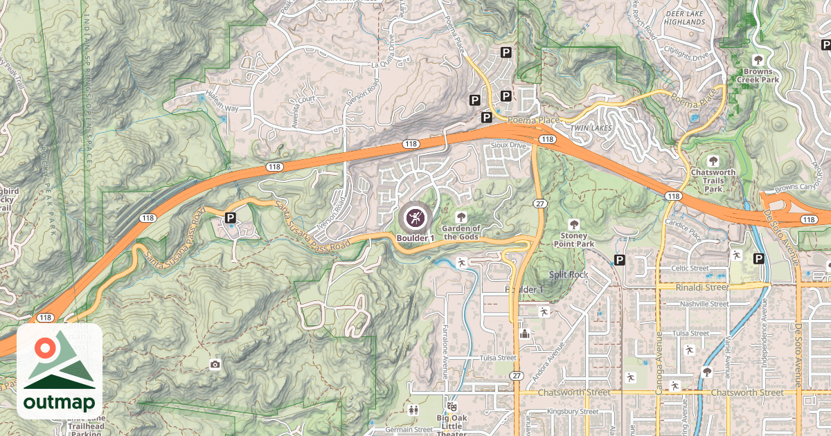 Map of Boulder 1